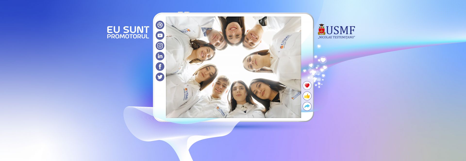 Campania „Eu sunt promotorul USMF „Nicolae Testemițanu”, ediția 2026”